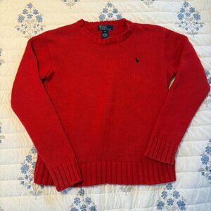 Ralph Lauren Women's Red Jumper